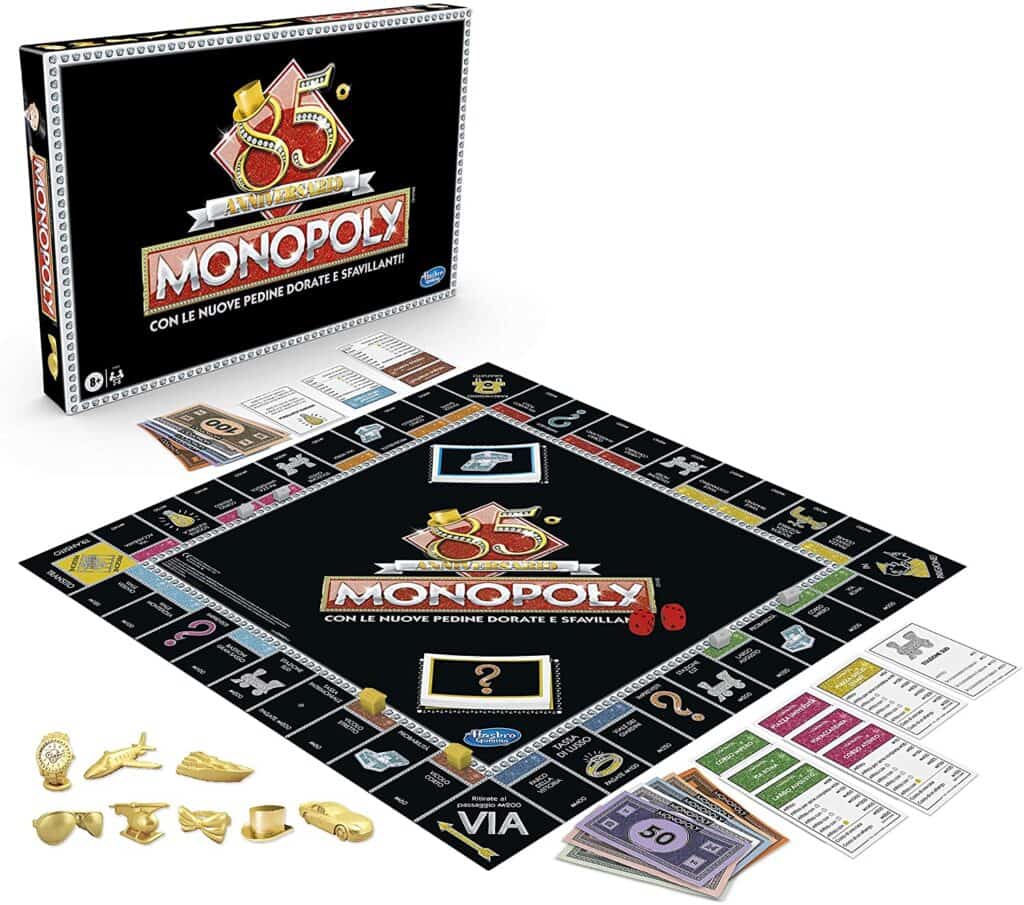 monopoly 85esimo anniversario migliori giocattoli regalare Natale